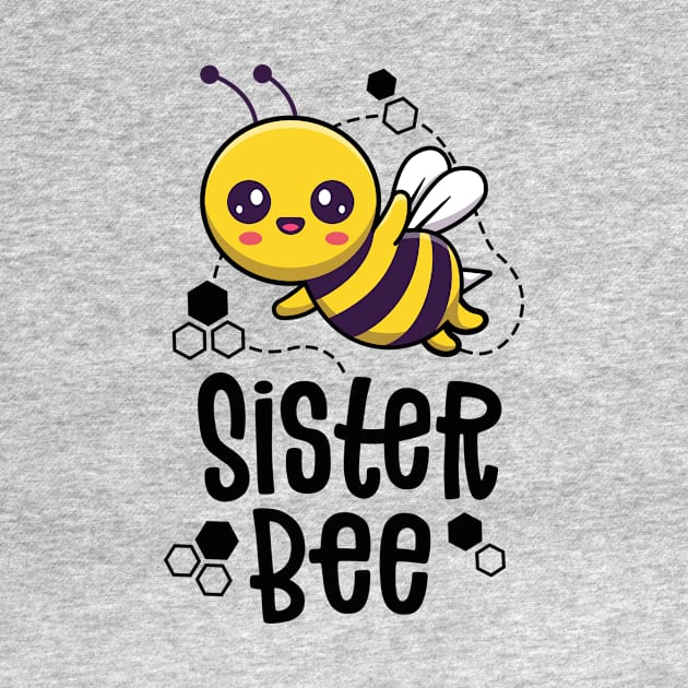 Family Bee Shirts Sister Sis First Bee Day Outfit Birthday by 14thFloorApparel